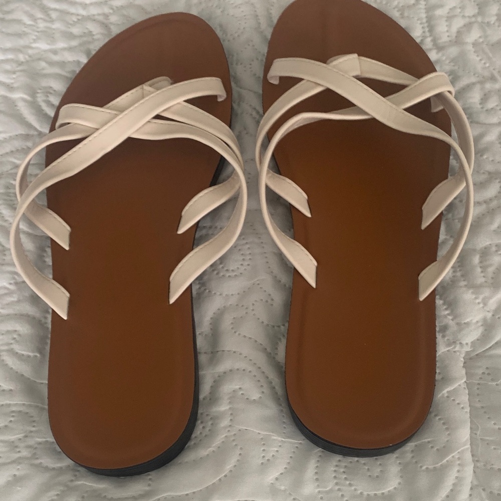 Elegant Cream Sandals for Women